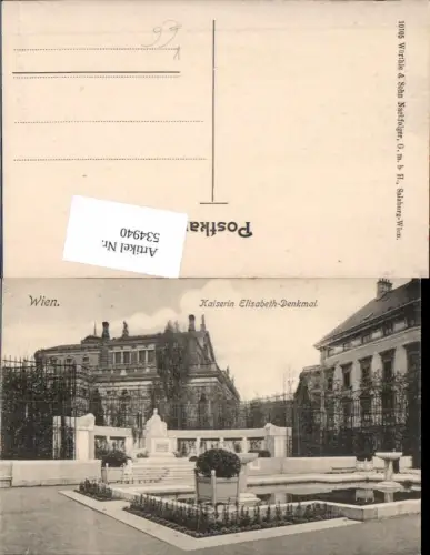 534940,Wien Innere Stadt Kaiserin Elisabeth Denkmal Sissi Sisi pub Würthle 10105
