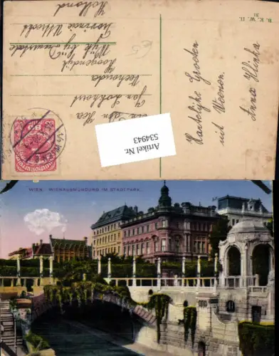 534943,Wien Innere Stadt Wienausmündung Stadtpark