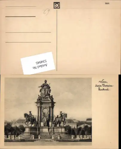 534945,Wien Innere Stadt Maria Theresia Denkmal