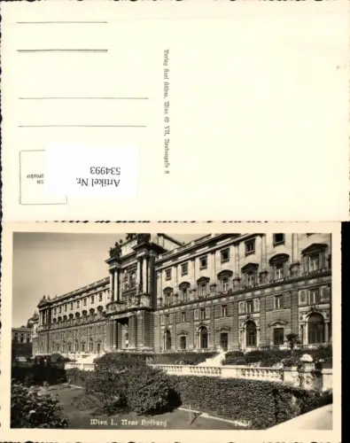 534993,Wien Innere Stadt neue Hofburg