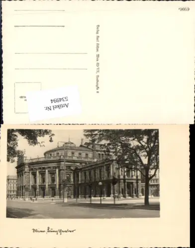 534994,Wien Innere Stadt Burgtheater Theater