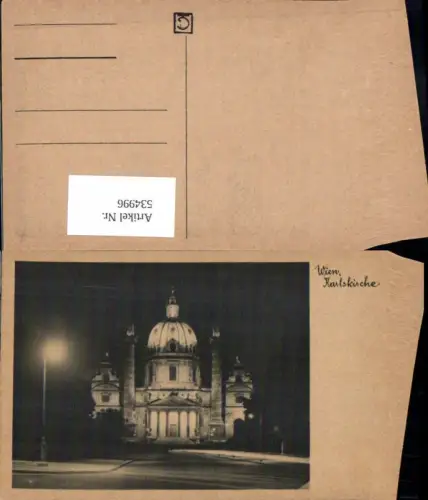 534996,Wien Innere Stadt Karlskirche