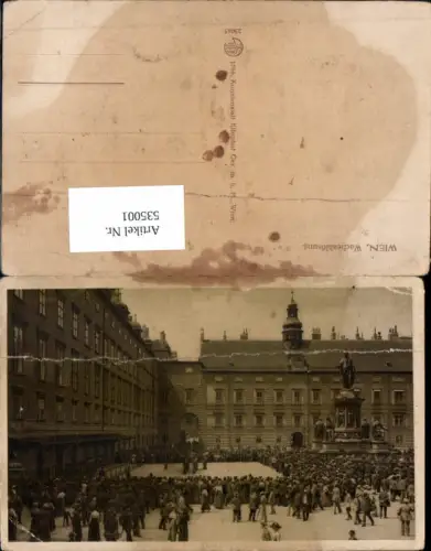 535001,Wien Innere Stadt Wacheablösung Burg