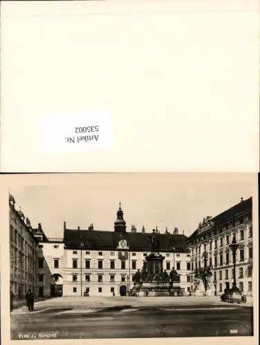 535002,Wien Innere Stadt Burghof