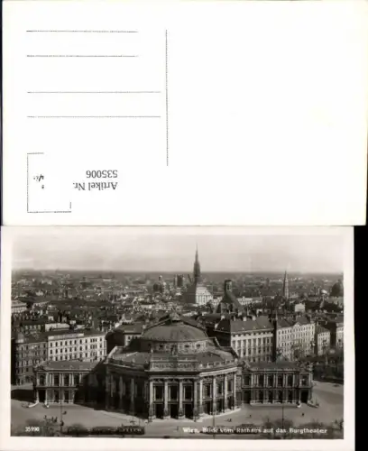 535006,Wien Innere Stadt Burgtheater