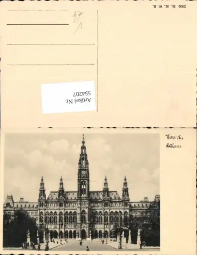 554207,Wien Innere Stadt Rathaus