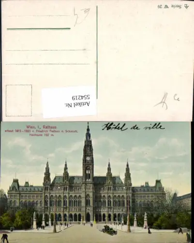 554219,Wien Innere Stadt Rathaus