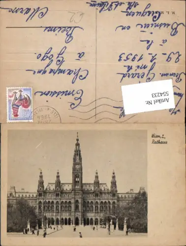 554233,Wien Innere Stadt Rathaus