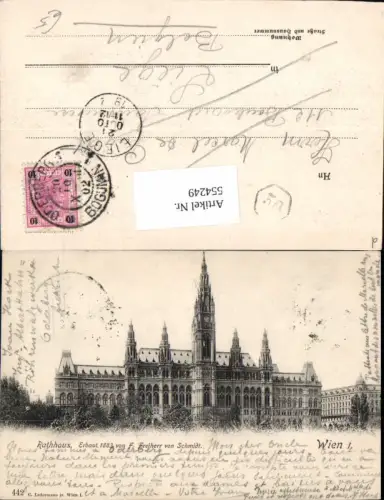 554249,Wien Innere Stadt Rathaus pub Ledermann 442
