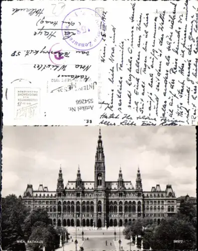 554266,Wien Innere Stadt Rathaus
