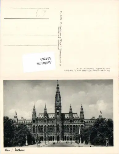 554269,Wien Innere Stadt Rathaus