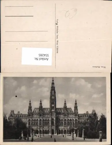 554285,Wien Innere Stadt Rathaus