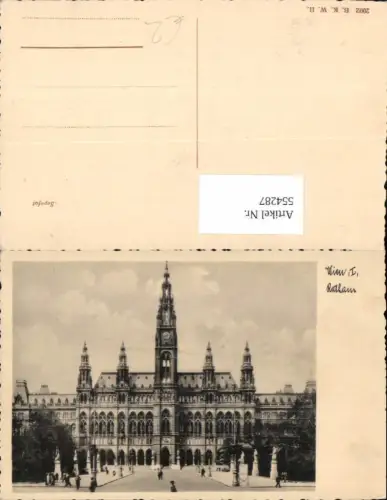 554287,Wien Innere Stadt Rathaus