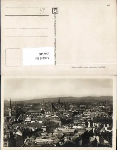 554846,Wien Innere Stadt vom Stephansturm