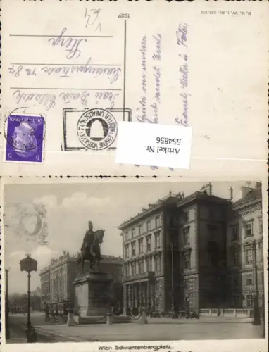 554856,Foto-AK Wien Innere Stadt Schwarzenbergplatz