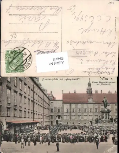 554885,Wien Innere Stadt Franzensplatz Hofburg Armee Burgmusik pub Ledermann 5477
