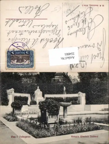554901,Wien Innere Stadt Volksgarten Kaiserin Elisabeth Sissi Denkmal