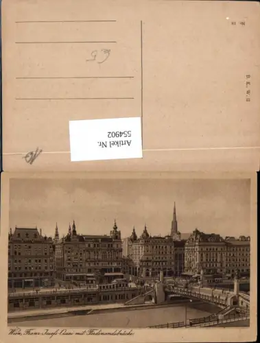 554902,Wien Innere Stadt Franz Josefs Kai Ferdinandsbrücke