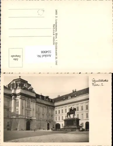 554908,Wien Innere Stadt Nationalbibliothek Bibliothek