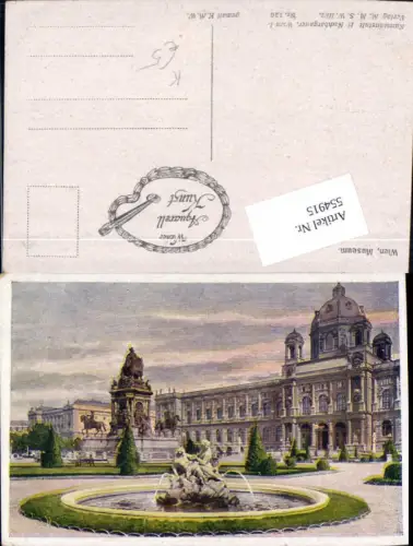554915,Künstler AK Wien Innere Stadt Museum pub Nachbargauer