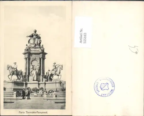 555163,Wien Innere Stadt Kaiserin Maria Theresia Denkmal