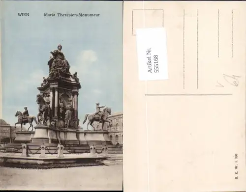 555168,Wien Innere Stadt Kaiserin Maria Theresia Denkmal pub B.K.W.I. 380
