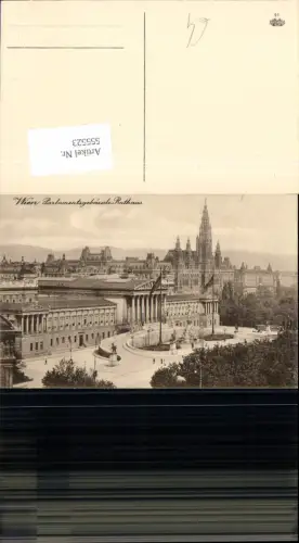 555523,Wien Innere Stadt Parlament m. Rathaus