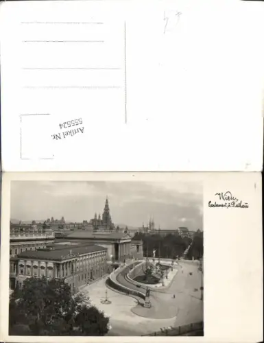 555524,Wien Innere Stadt Parlament m. Rathaus