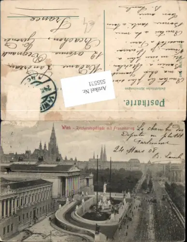 555531,Wien Innere Stadt Parlament Franzensring pub B.K.W.I. 587