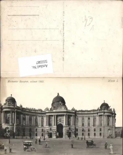 555587,Wien Innere Stadt Hofburg Burg Michaelerburgtor pub Ledermann 262 A