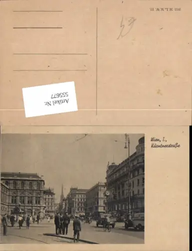 555677,Wien Innere Stadt Kärntnerstraße Straßenpartie