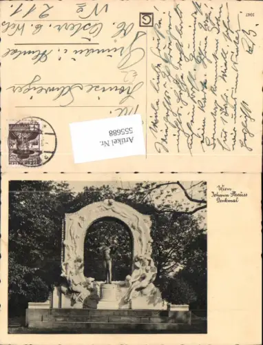 555688,Wien Innere Stadt Johann Strauss Denkmal