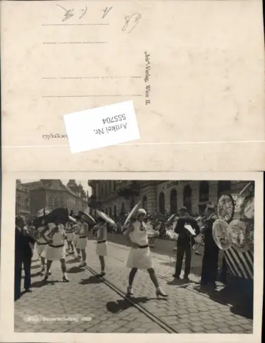 555704,Wien Innere Stadt Gewerbefestzug Gewerkschaft Arbeiterbewegung 1929