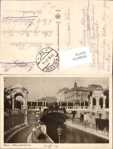 555718,Wien Innere Stadt Wientalabschluß Feldpost 185 pub Kilophot 20145