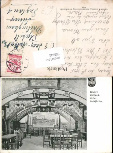 555743,Wien Innere Stadt Rathaus Keller Gasthaus Volkskeller