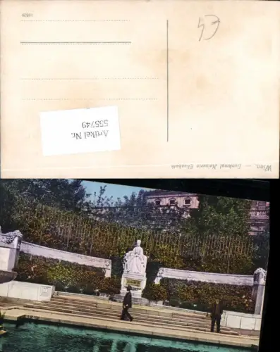 555749,Wien Innere Stadt Kaiserin Elisabet Denkmal Sissi