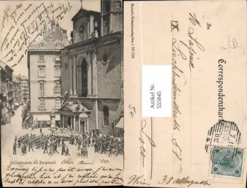 555845,Wien Innere Stadt Michaeler Platz Burgmusik Hofburg pub Deutsch 256