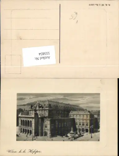 555854,Wien Innere Stadt Burgtheater Oper Theater pub B.K.W.I 112-16