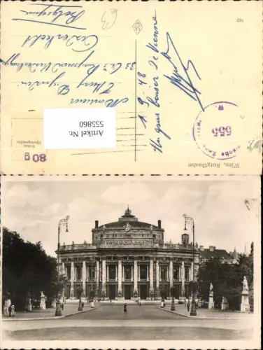 555860,Wien Innere Stadt Burgtheater Oper Theater