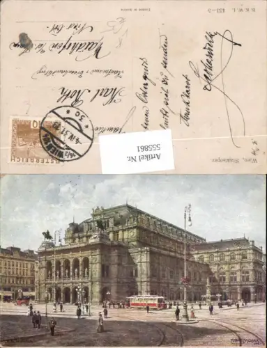 555861,Künstler AK Richard Moser Wien Burgtheater Oper Theater B.K.W.I. 433-5