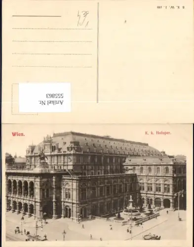 555863,Wien Innere Stadt Burgtheater Oper Theater