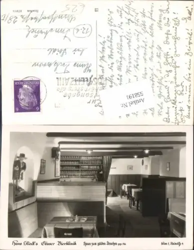 558191,tolle Foto-AK Wien Innere Stadt Steindlgasse Siedls Gösser Bierklinik Gasthof