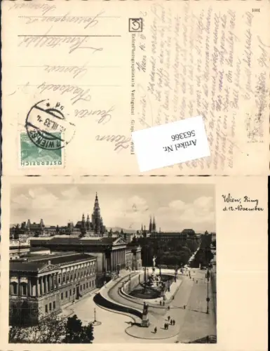 563366,Wien Innere Stadt Parlament 1933