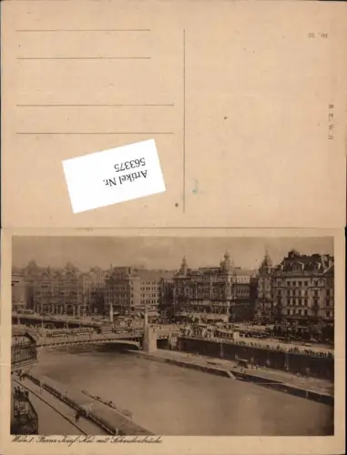 563375,Wien Innere Stadt Franz Josef Kai Schwedenbrücke