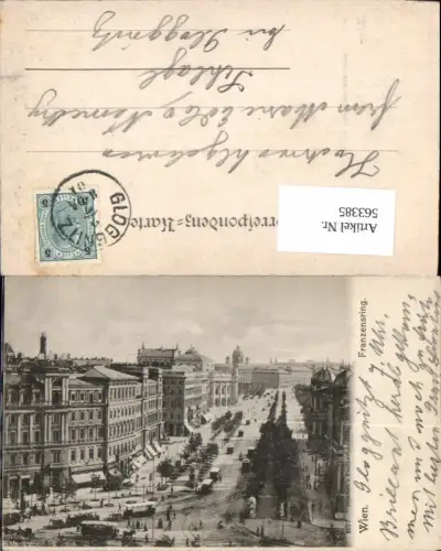 563385,Wien Innere Stadt Franzensring pub Deutsch 1627