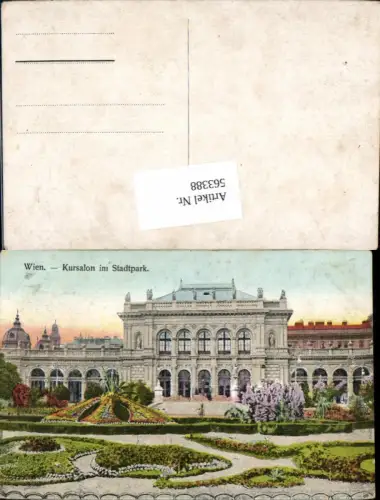 563388,Wien Innere Stadt Kursalon Stadtpark