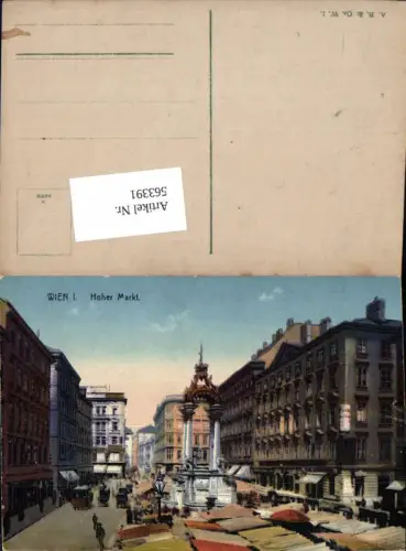 563391,Wien Innere Stadt Hoher Markt Graben