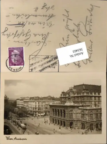 563403,Wien Innere Stadt Staatsoper Oper