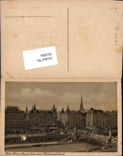 563404,Wien Innere Stadt Franz Josefs Quai Ferdinandsbrücke