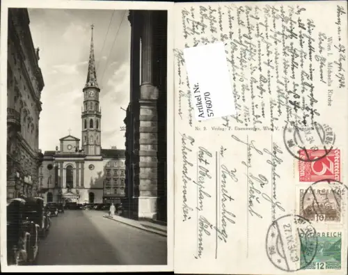 576070,Wien Innere Stadt Michaelis Kirche
